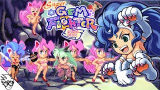 Super Gem Fighter Mini Mix (Arcade \/ 1997) - Felicia [Playthrough\/LongPlay](Pocket Fighter \/ Capcom)