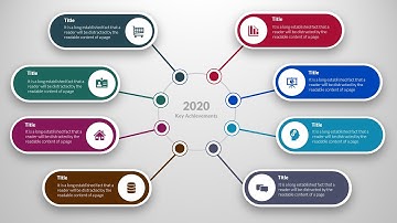 How to create a Key Achievements infographic in PowerPoint