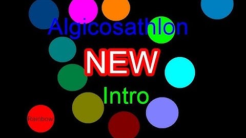 Algicosathlon Season 1 NEW INTRO :)