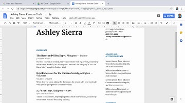 Add Bullet Points to Your Resume