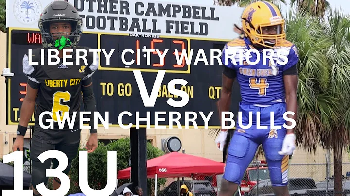 HOOD RIVALRY🔥 13U ACTION🔥LIBERTY CITY WARRIORS VS GWEN CHERRY BULL