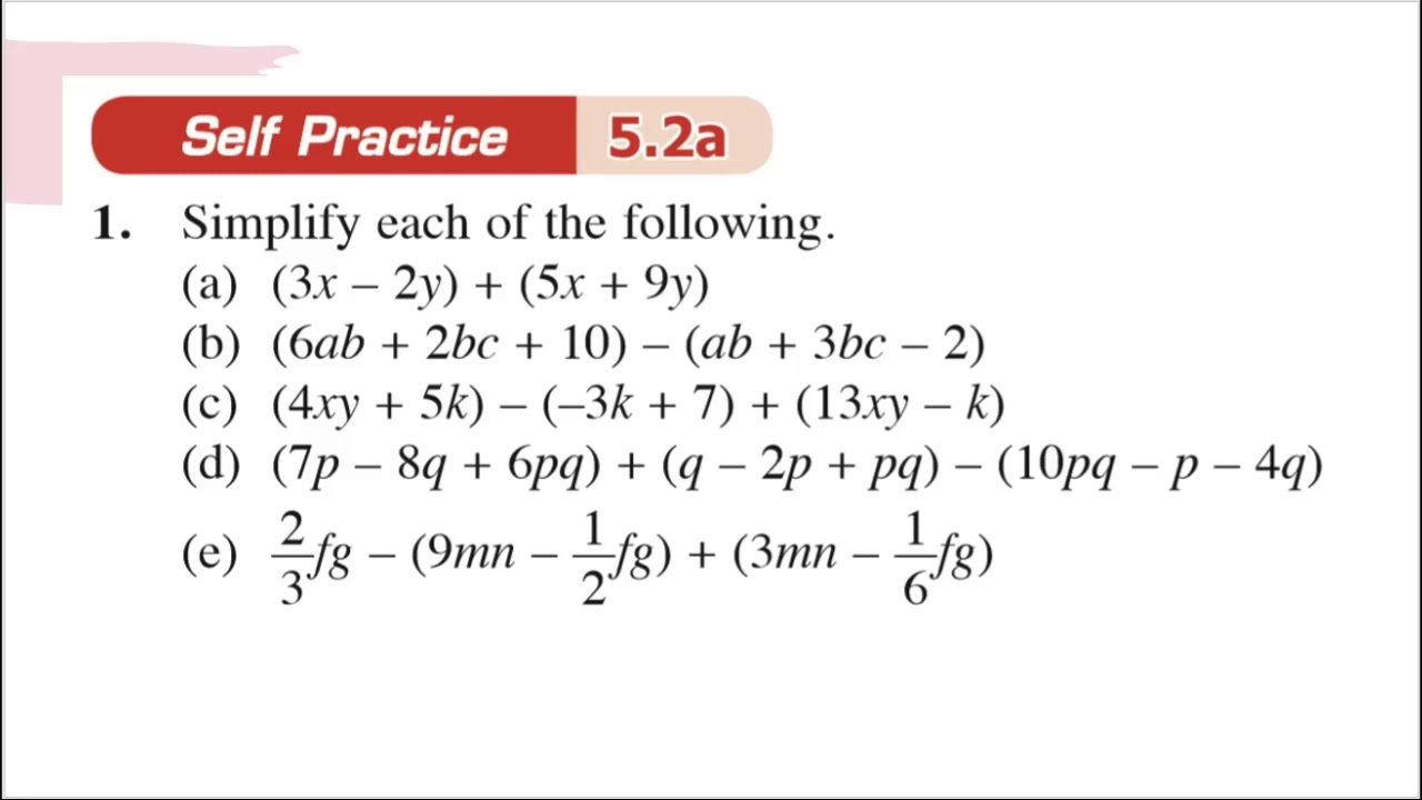 simplifying-algebraic-expression-youtube