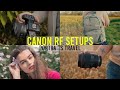 Canon rf  whats in my camera bag portraitstravelcanon r5r6 mark iic70