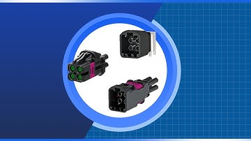 TE CONNECTIVITY MATE-AX Miniaturized Automotive Coaxial Connector | New Product Brief