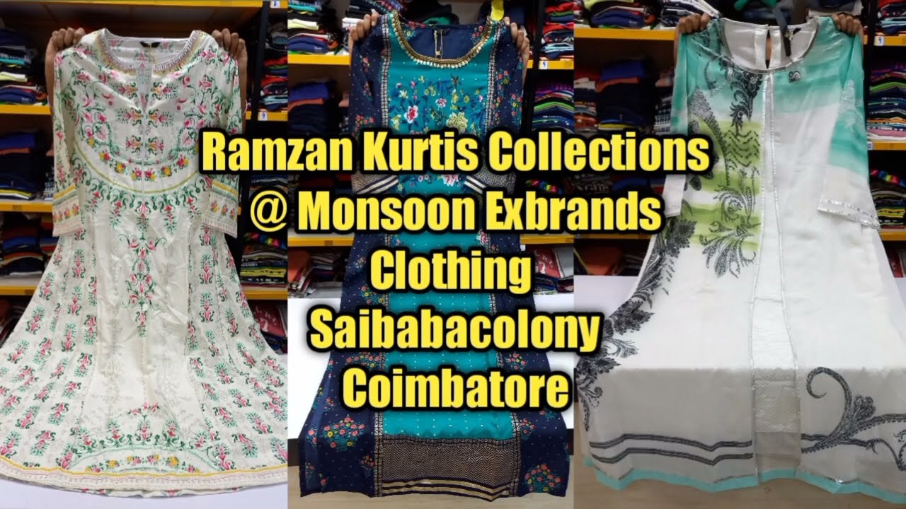 Ramzan Kurtis Collections @Monsoon 