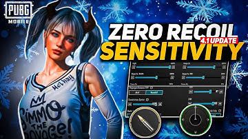 PUBG 4.1 UPDATE SENSITIVITY CODE | PUBG BEST SENSITIVITY SETTINGS | PUBG ZERO RECOIL SENSITIVITY 