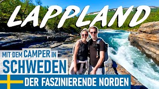 SCHWEDISCH LAPPLAND mit dem WOHNMOBIL - Abisko, Stora Sjöfallet, Storforsens - VANLIFE SCHWEDEN