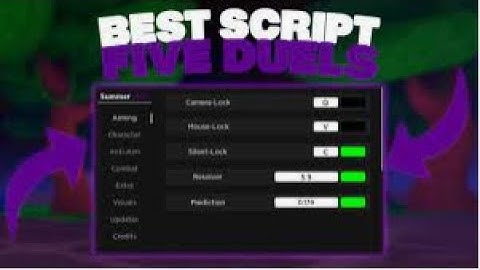 The *BEST* Five Duels Script (Best Silent Aim, Easy Wins!)