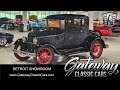 1929 Ford Model A Gateway Classic Cars Detroit #2285 DET