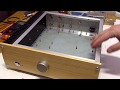 Самодельный корпус усилителя.  Self-made amplifier housing.