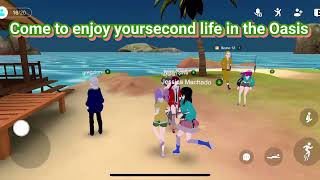 Join the Metaverse now! Download Oasis and make friends!