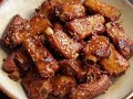 Spare ribs with preserved plums? What a creative and unique dish!