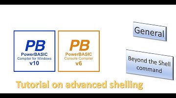 PowerBasic Window & Console Compilers - going beyond the Shell command