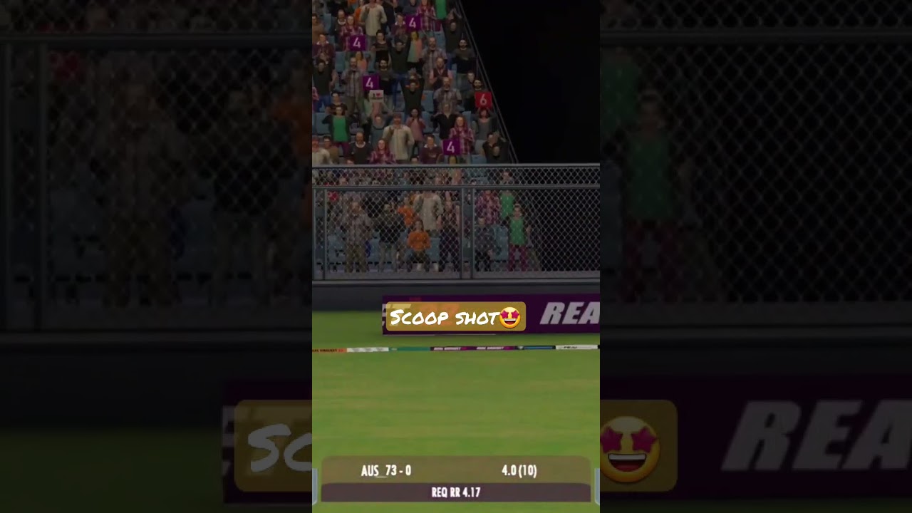 Brilliant scoop shot | Real Cricket22 