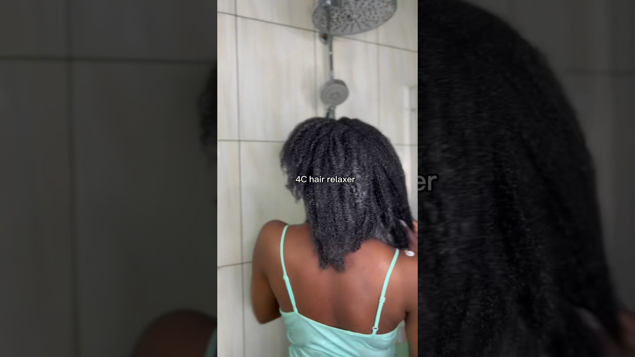 The best 4c hair relaxer is a good wash day ❤️ 