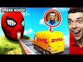 MAILING MYSELF To SPIDERMAN'S HOUSE In GTA 5 (Secret)