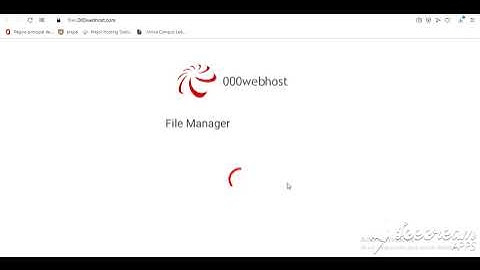 Como subir archivos a 000webhost