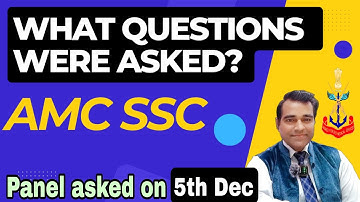Most Common AMC SSC Interview Questions asked on first day l AMC SSC Interview Questions for Doctors