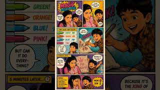 Mom lost again! #IndianMom#FunnyComics#MomVsSon#IndianParents#ComicShorts#RelatableComedy #DesiHumor