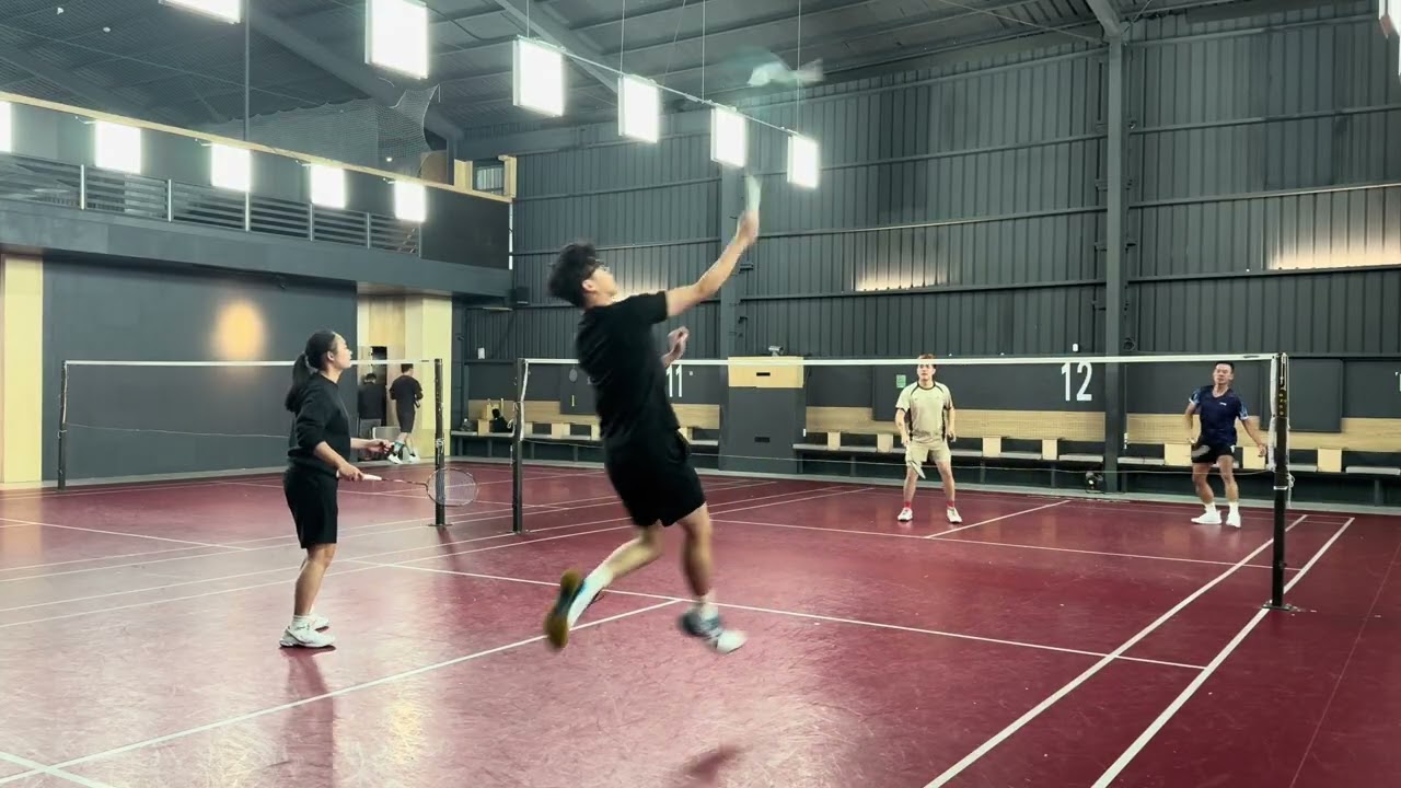 26-01/09（五）「板橋羽球館」昆諺+渝晴🆚Bertie+Howard