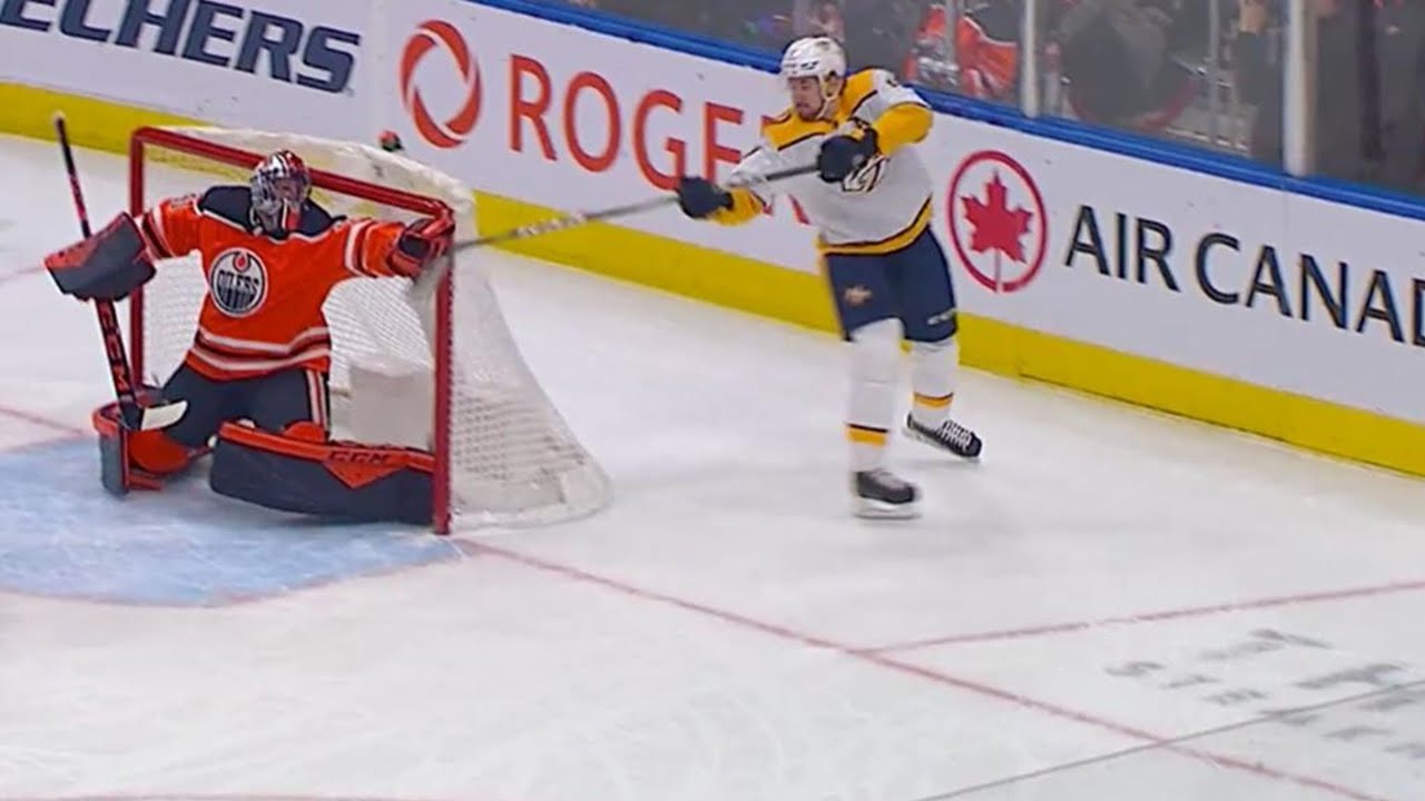 Filip Forsberg's Lacrosse Style Goal vs Edmonton Oilers // ReWatch NHL