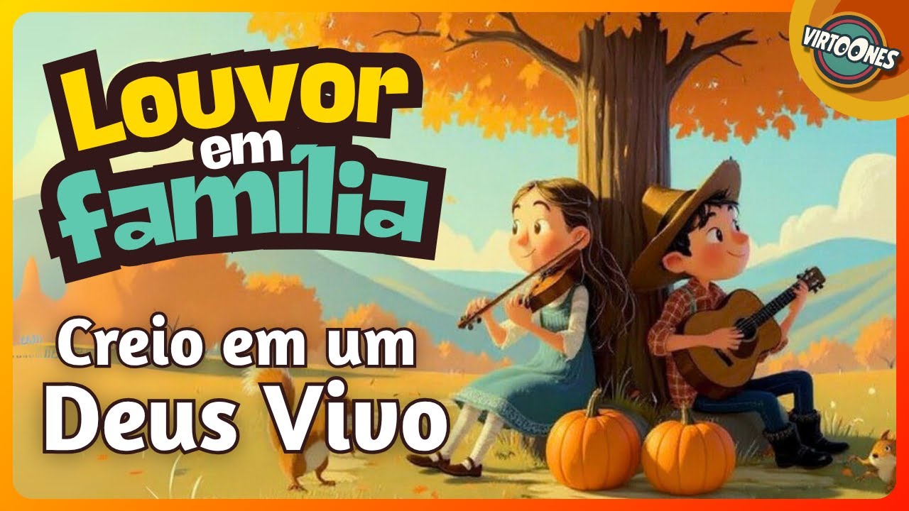 CREIO EM UM DEUS VIVO | Por que não comemoramos o Halloween? | Música Gospel para toda Família