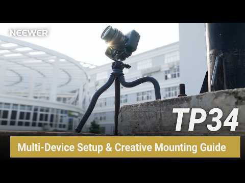 TP34 Multi-Device Setup & Creative Mounting Guide