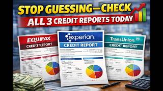 Stop Guessingcheck All 3 Credit Reports Today 