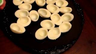 How to make Deviled Egg edible Eye balls