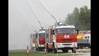 Пожарная спецтехника на базе шасси КАМАЗ (автоцистерны, аэродромные и насосно-рукавные автомобили)