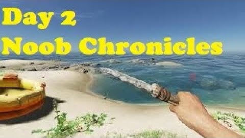 STRANDED DEEP (PS4)- EP.2- DAY 2: How NOT to Start... (NoobChronicles) (Gameplay)