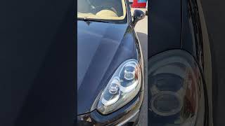 Porsche Cayenne - химчистка салона автомобиля, полировка кузова и нанесение керамики