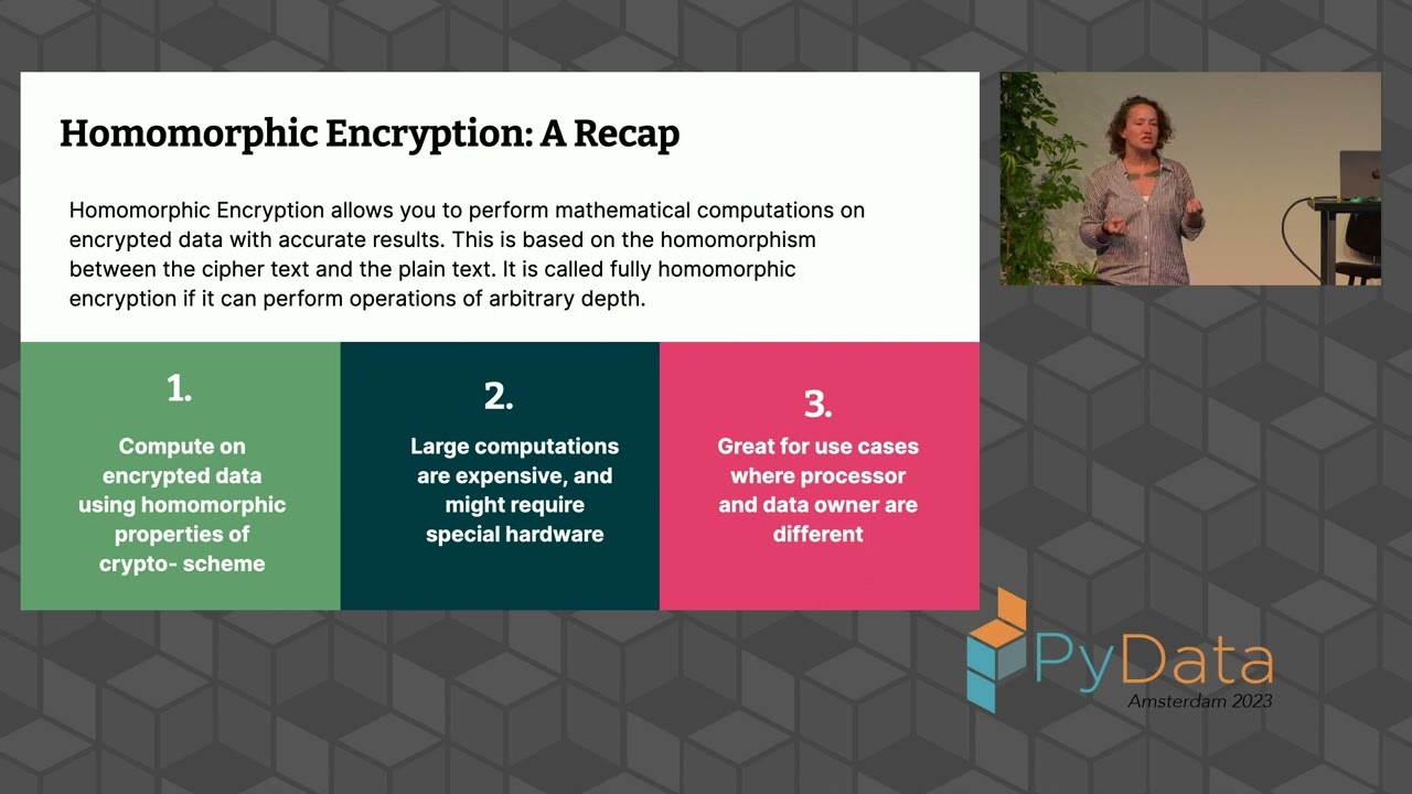 Katharine Jarmul - Encrypted Computation: What if decryption wasn't needed? | PyData Amsterdam 2023