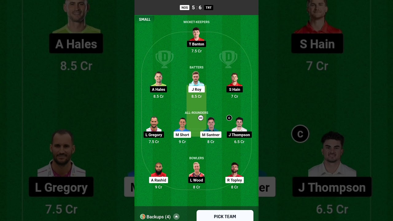 The Hundred MEN l NOS vs TRT 