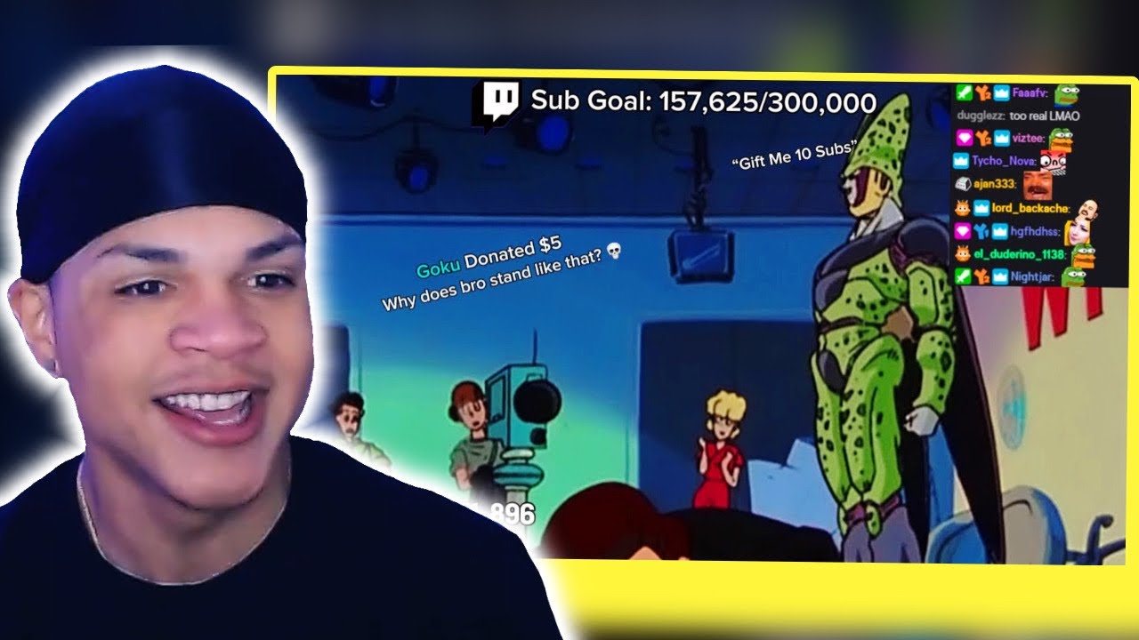 DBZA ON CRACK?! | Cell Becomes A Twitch Streamer REACTION!