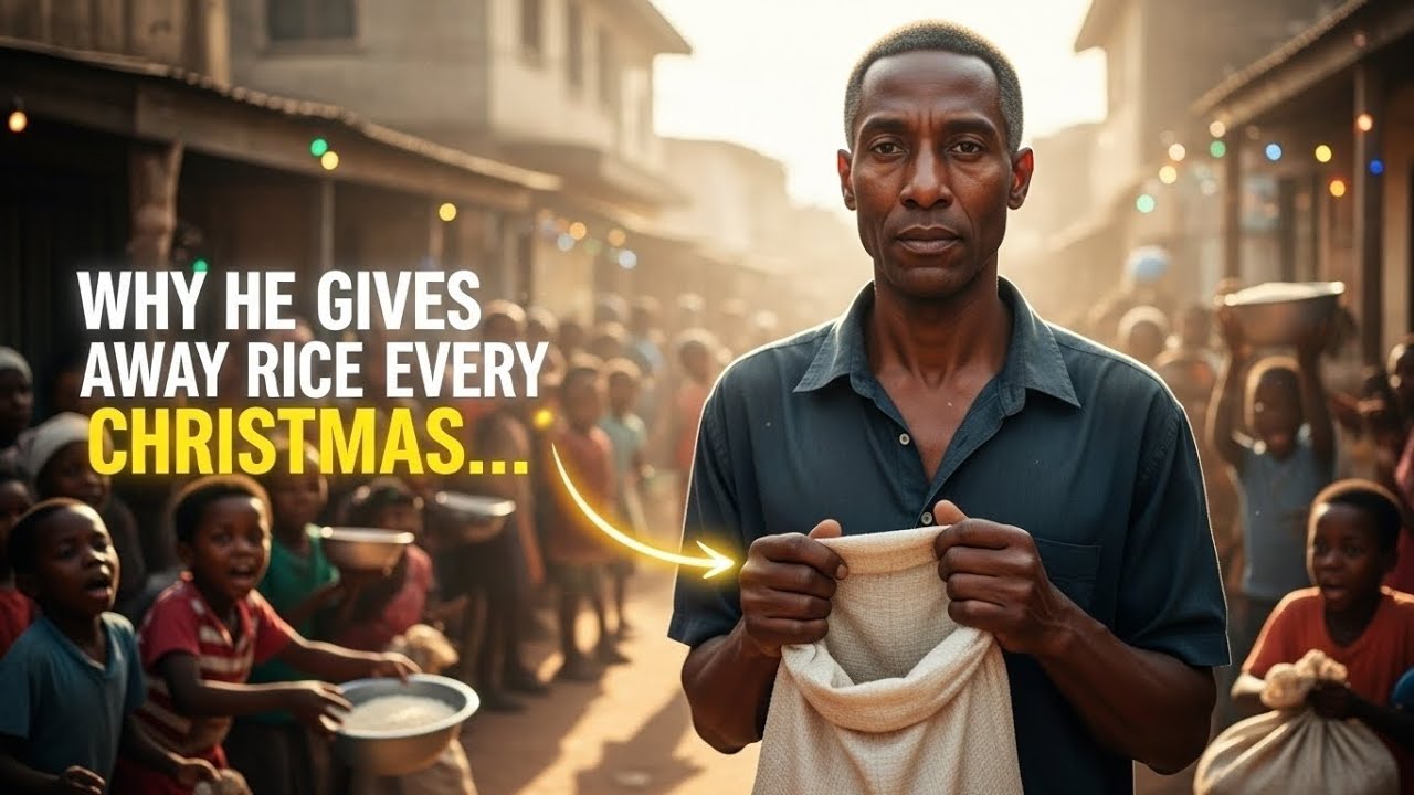 “CHRISTMAS SECRET: Why This Man Gives Away Rice Every Year Will Break ...