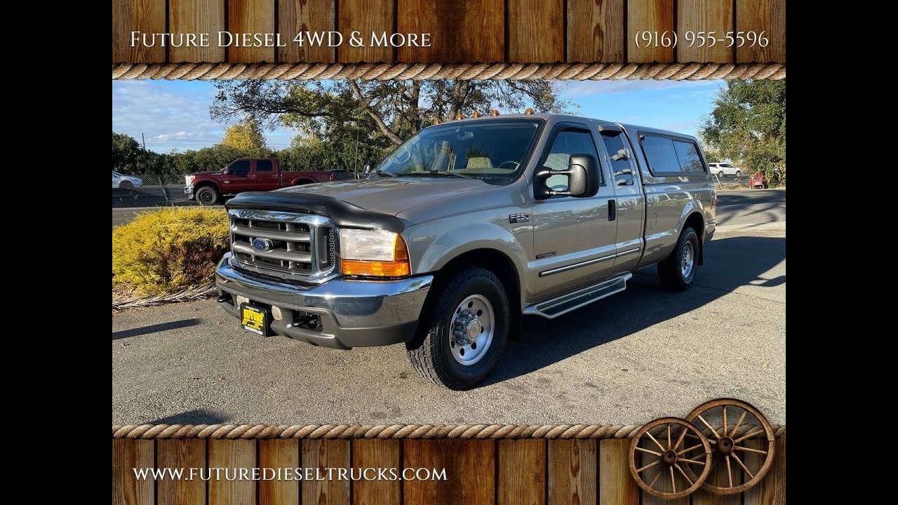 2000 Ford F250 Superduty EXT Cab Long Bed 7.3 Liter RWD Powerstroke Turbo Diesel ONLY 86K Miles!!!