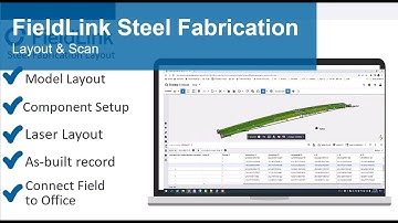 [Steel Fabrication 2] Trimble FieldLink Fabrication layout