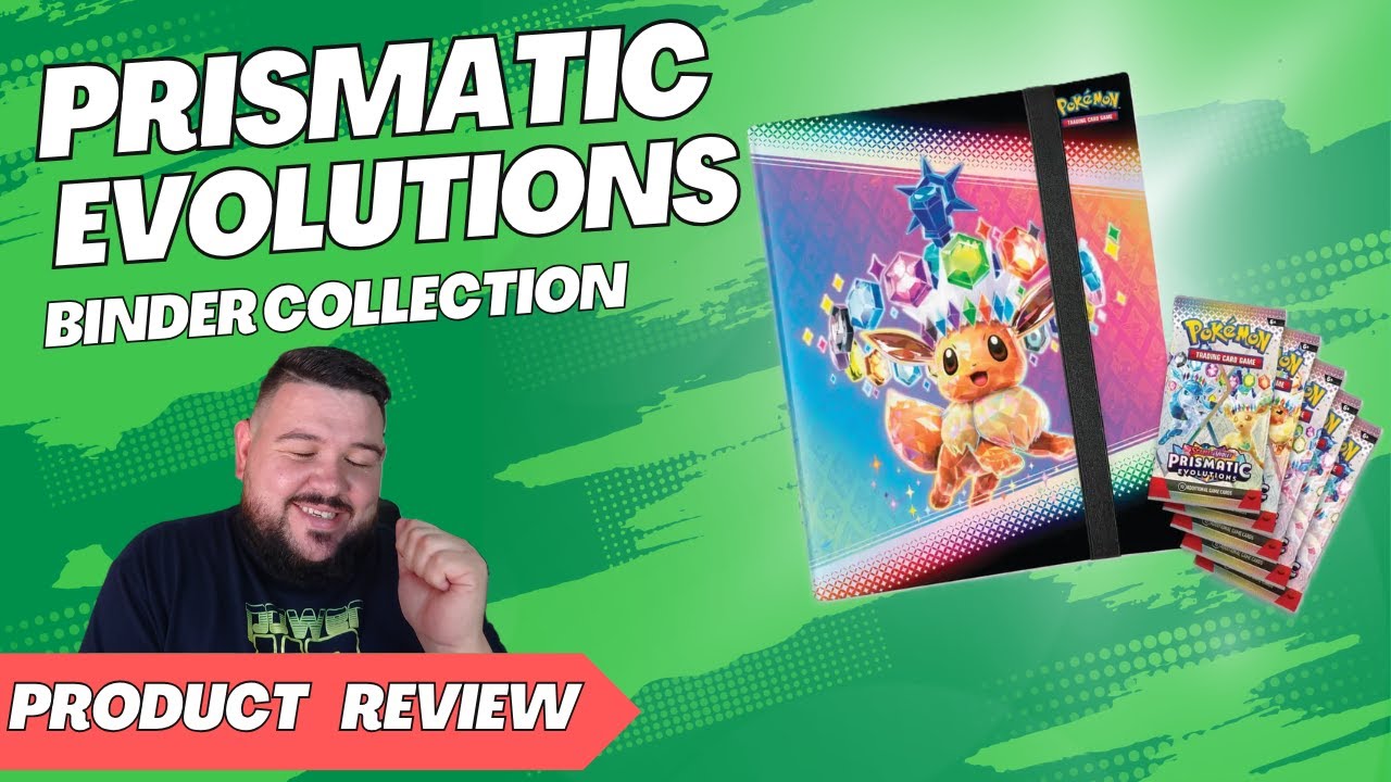 pokemon trading card game prismatic evolutions binder collection Pokémon Terastal Festival Collection Binder Set main image 1