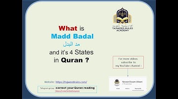 Advanced Tajweed level of Madd Badal in Quran from my class