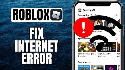 How To FIX Roblox No Internet Connection Error