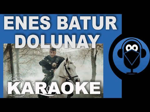 Enes Batur - Dolunay / KARAOKE / Sözleri / Lyrics / Beat( COVER )