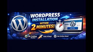 How to Install WordPress through cPanel in just 2 minutes 🚀