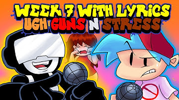 WEEK 7 (TANKMEN) WITH LYRICS By RecD  - Friday Night Funkin