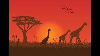 Creating Sunset Landscape in Adobe Illustrator