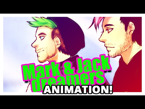 Markiplier and Jacksepticeye | Dreamers | ANIMATED FAN ART with Relaxing sounds of nature and piano