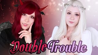 ASMR Roleplay - Angel & Demon Fight Over YOU! ~ A Short Twin ASMR