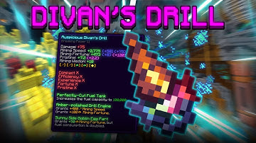 divans drill...the most painful way possible (Hypixel Skyblock)