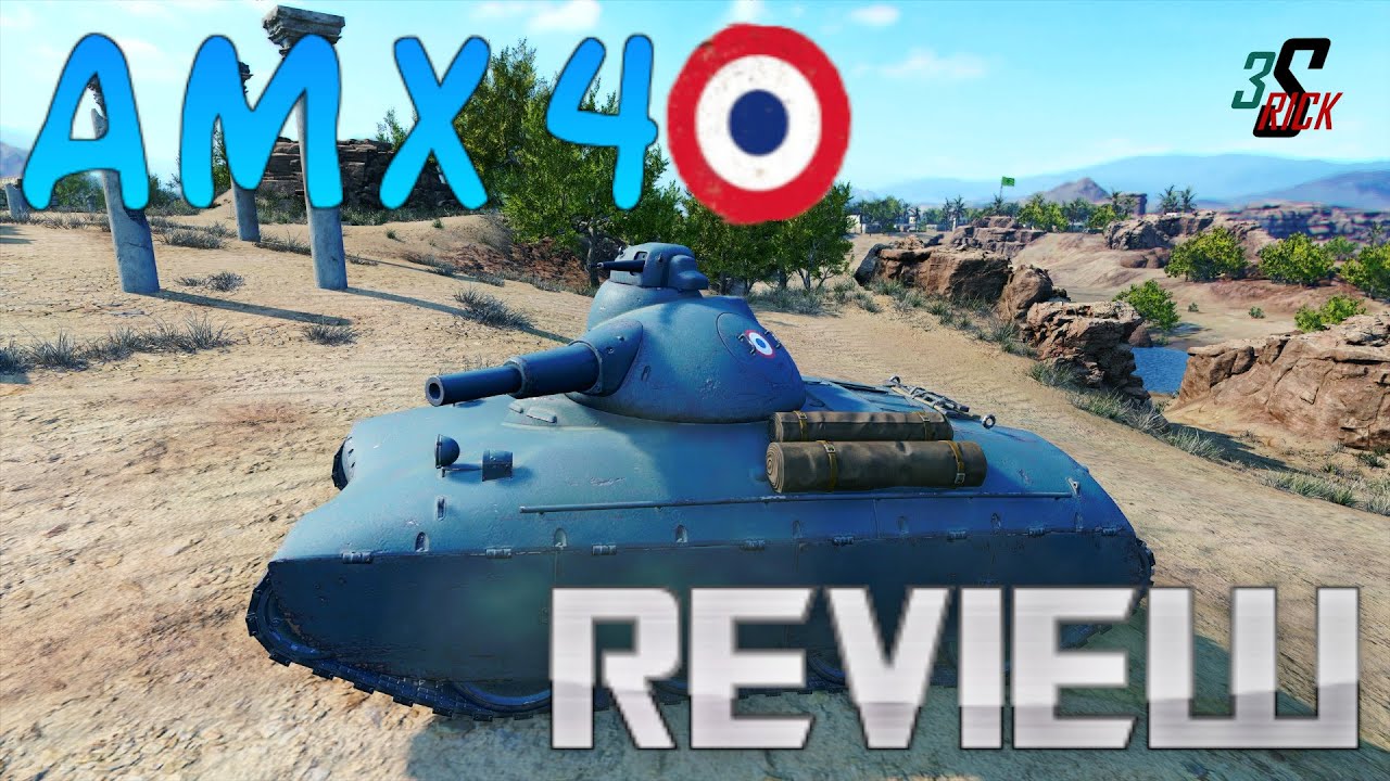 AMX 40 (Review en Español) / World of Tanks - YouTube