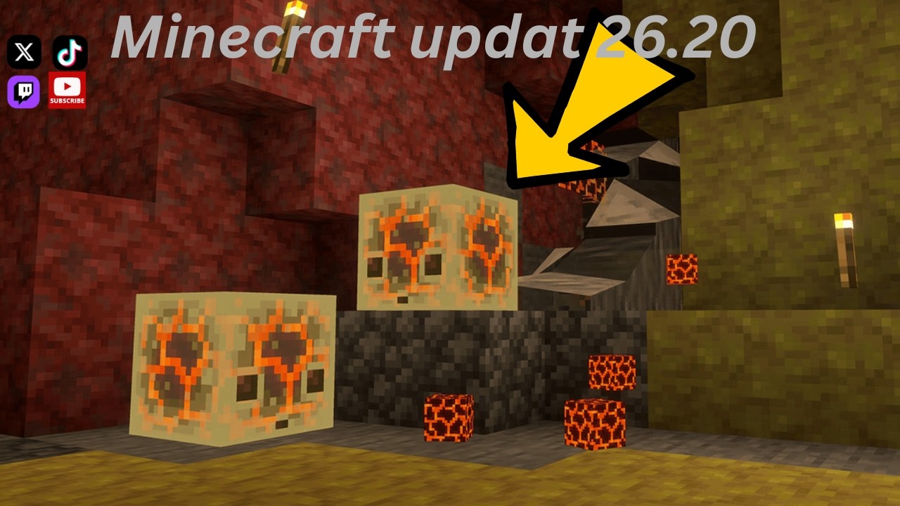 Minecraft update 26.20 or 3.37/1.047 #minecraft - YouTube